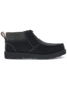 WEATHERPROOF VINTAGE Mens Black Comfort Round Toe Lace-Up Chukka Boots 13 M - Picture 1 of 5