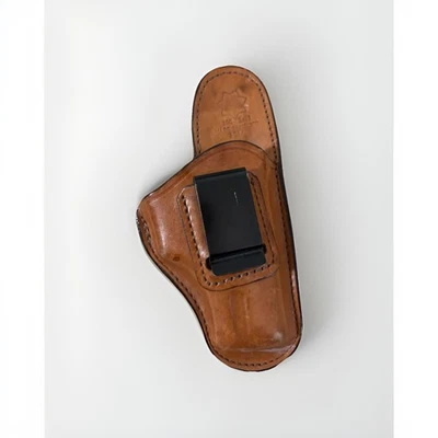 Bianchi Leather Holster-Inside The Waistband- Concealment- RH Fits Glock 23 - Image 1 of 4