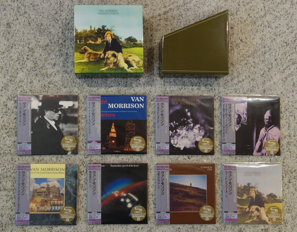 Van Morrison Mini LP CD Promo Box Set (8 Titles) Japan Authentic SHM-CD Mint New Foto 1 de 4