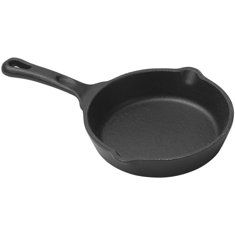 Winco CAST5 7 1/4 oz Fireiron Mini Cast Iron Skillet