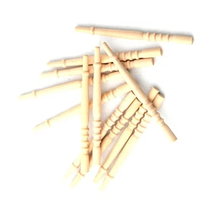Dolls House Stair Spindles, Pack of 12 (TC7019) - 1:12 Scale Miniatures - Picture 1 of 2