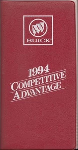 Buick Buick 1994 comparación competitiva bolsillo portafolio álbum distribuidor original - Imagen 1 de 2