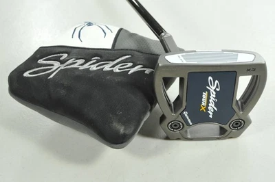 Putter de acero TaylorMade Spider Tour X pequeña inclinación 2024 35" para zurdos # 206936 Foto 1 de 4