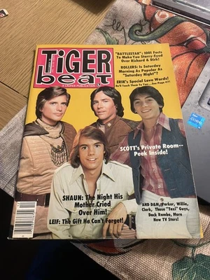 Tiger Beat Mag Dec 1978 Battlerstar Galactica Shaun Cassidy Bay City Rollers - Image 1 of 4