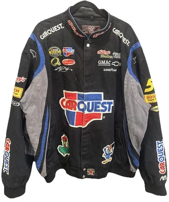 Chaqueta Nascar De Colección JH Design Kellogs Para Hombres 4XL Negra Tucán Sam Tony El Tigre Y2K Foto 1 de 4