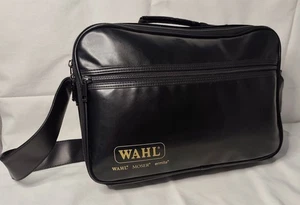 💼 WAHL I Barber & Friseur Werkzeugtasche I Kosmetiktasche I Echtleder I Retro - Bild 1 von 4
