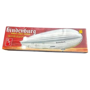 FACTORY SEALED VINTAGE AMT HINDENBURG 1/520 SCALE MODEL KIT T557 ZEPPELIN - Picture 1 of 13