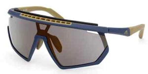 Gafas de sol Adidas SP0029-H 92G azul mate plástico espejado marco 140-140 - Imagen 1 de 3