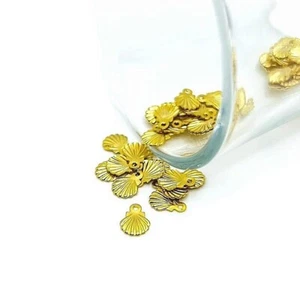 4, 20 o 50 piezas a granel oro acero inoxidable dijes con carcasa pequeña - vendedor de EE. UU. - SS1154 - Imagen 1 de 4