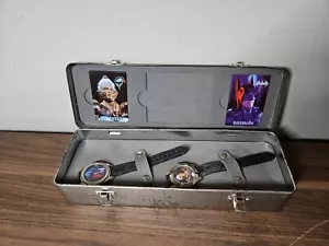 Batman & Robin Mr. Freeze/Batman Watch Set Limited Warner Bros Store As Is - Picture 1 of 10