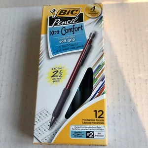 Lápices mecánicos Bic Xtra Comfort punta fina 0,5 mm agarre suave paquete de 12 surtidos - Imagen 1 de 2