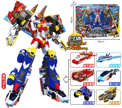 Tobot V Master-V Ultimate Transforming Combined Vehicles Robot Figure Toy -No Bo - Image 1 of 4