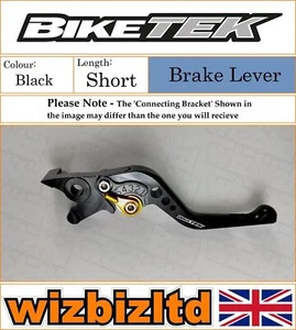 BMW K 1300 S 2009-2015 [Short Black] [Biketek Pro Adjustable Brake Lever] - Picture 1 of 12