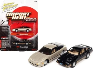 1985 NISSAN 300ZX & 1990 NISSAN 240SX 1/64 JOHNNY LIGHTNING JLSP286 A DIECAST - Picture 1 of 1