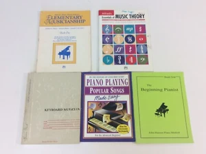 Piano Music Arrangements Beginners 5 Book Lot Musicianship Practice - Picture 1 of 3