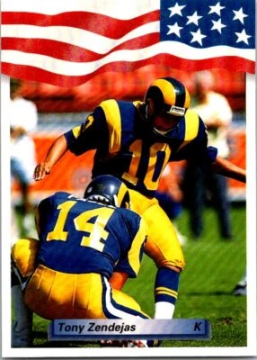 1992 All World #259 Tony Zendejas - Image 1 of 2