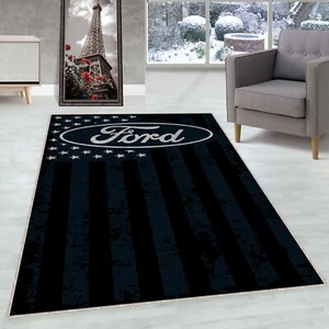 Ford American Area rug, Mens Cave Decoration, Ford Car Living-room Decoration - Picture 1 of 7