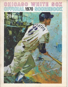 1970 8/21 baseball program New York Yankees Chicago White Sox Bill Melton HR - Picture 1 of 3