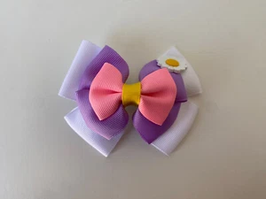 Daisy Duck Inspired Hair Bow Alligator Clip - Picture 1 of 2