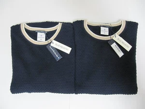 UVP $ 150 neu Blue Industry marineblau Baumwolle Herren Strick T-Shirt XL, XXL - Bild 1 von 12