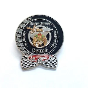 Muslem Shriners Detroit 2015 Pin Solapa Esmalte Coleccionable - Imagen 1 de 3