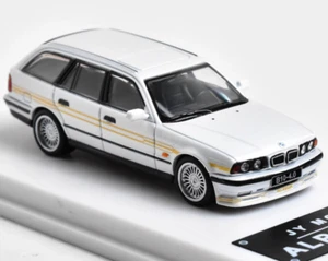 ED JY 1:64 White E34 Touring Alpina Wagon Sports Model Diecast Collect Car - Picture 1 of 2