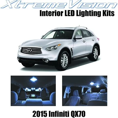 LED interior XtremeVision para Infiniti QX70 2015+ (12 piezas) Foto 1 de 2