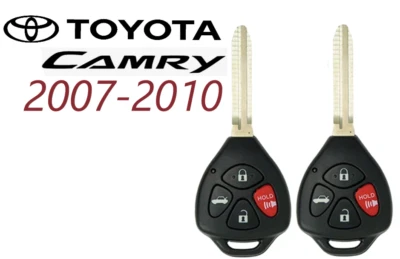 2 NOVO Toyota Camry 2007 2008 2009 2010 Controle Remoto Chaveiro HYQ12BBY 44D Chip de Ponto A+++ - Imagem 1 de 4