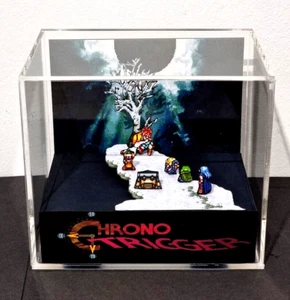 Chrono Trigger - 3D Cube Handmade Diorama - Video Games - Shadowbox - Picture 1 of 3