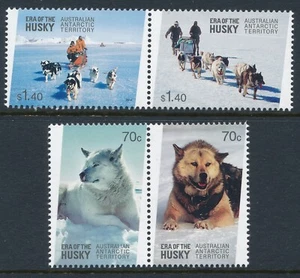2014 AAT ERA OF THE HUSKY SET OF 4 FINE MINT MNH - Bild 1 von 1