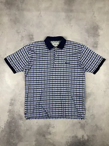 Camiseta polo a cuadros Aquascutum de diseñador para hombre talla XL - Imagen 1 de 13