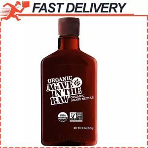 Organic Nectar Agave In The Raw Sweetener, 18.5-Ounce Bottle - Picture 1 of 11