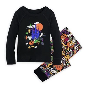 Brand New Disney Store Mickey Mouse Halloween Pajama Set Flame Resistant sz 5 - Picture 1 of 10