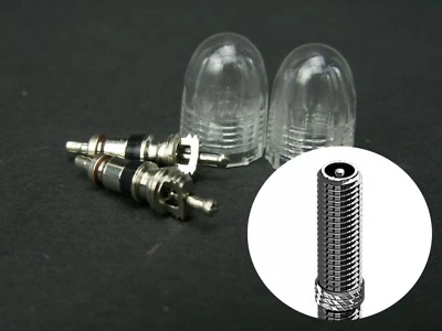 Schwalbe Ventileinsatz AV Standard Autoventil Staubkappe 2er Set Ersatzventil