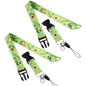 2 Pcs Handyriemen Fräulein Damen Umhängeband Bunte Handy-Lanyards - Zdjęcie 1 z 11