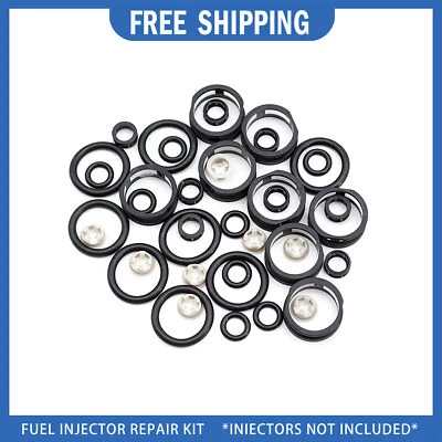 8 Set Fuel Injector Repair Seal Kit For 1997-2001 Infiniti Q45 4.1L 4130CC FJ369 - Image 1 of 4