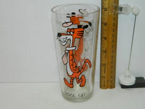 Vetro Cool Cat Looney Tunes Pepsi serie da collezione 1973 - Foto 1 di 5