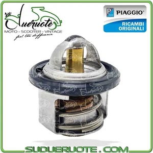 TERMOSTATO ACQUA TEMPERATURA LIQUIDO PIAGGIO APRILIA DERBI GILERA HONDA MALAGUTI - Foto 1 di 3