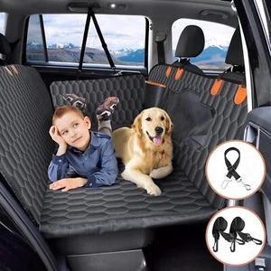 400lb Pet Car Dog Cat Back Seat Cover Hammock NonSlip Protector Mat Waterproof - Picture 1 of 9