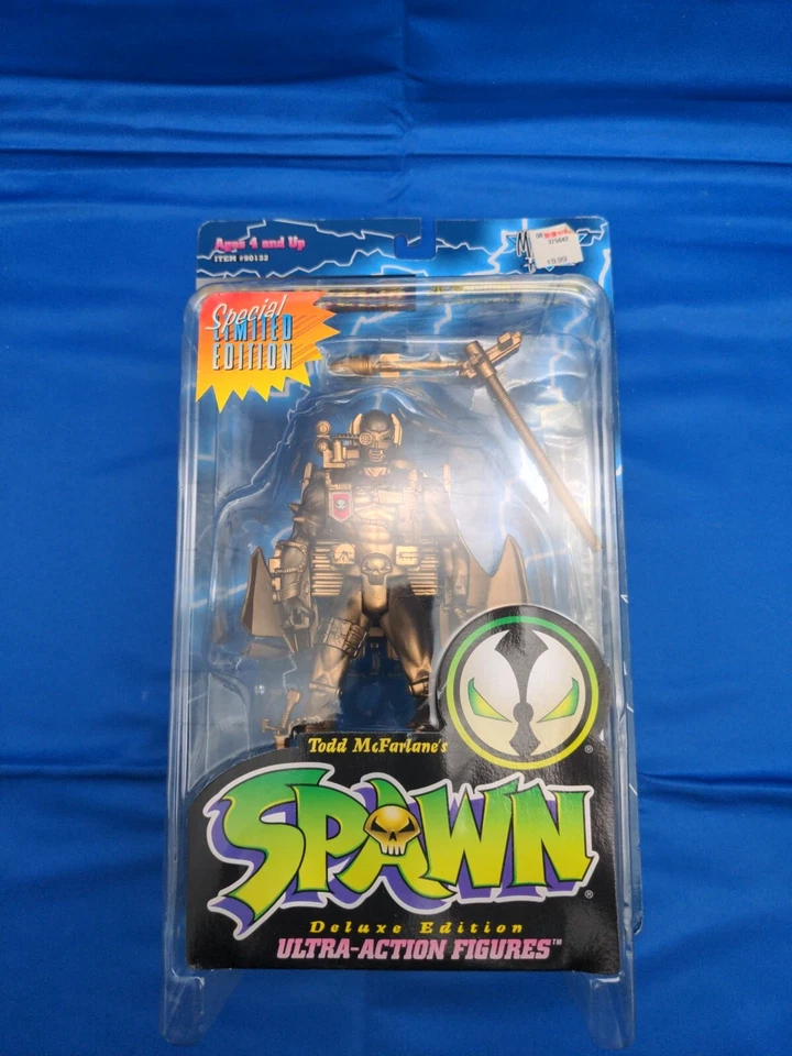 1995 McFarlane Gold Pilot Spawn Series 2 Figure Limited Edition