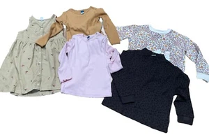 Lot Of Girls Size 5 Jumper Long Sleeve Shirts Sweatshirt Lot of 5 Old Navy Gap - Picture 1 of 7