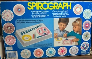 Vintage 1986 Retro Kenner Parker Toys Spirograph Design Toy 14210 - Picture 1 of 4