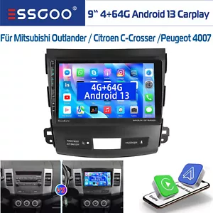 Android13 Autoradio Für Mitsubishi Outlander Citroen Peugeot 4007 GPS Navi 4+64G - Bild 1 von 15