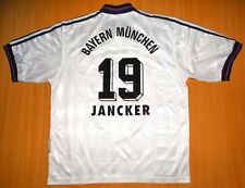 sale Bayern Munchen JANCKER 1995 M MEDIUM away shirt jersey trikot 1996 soccer