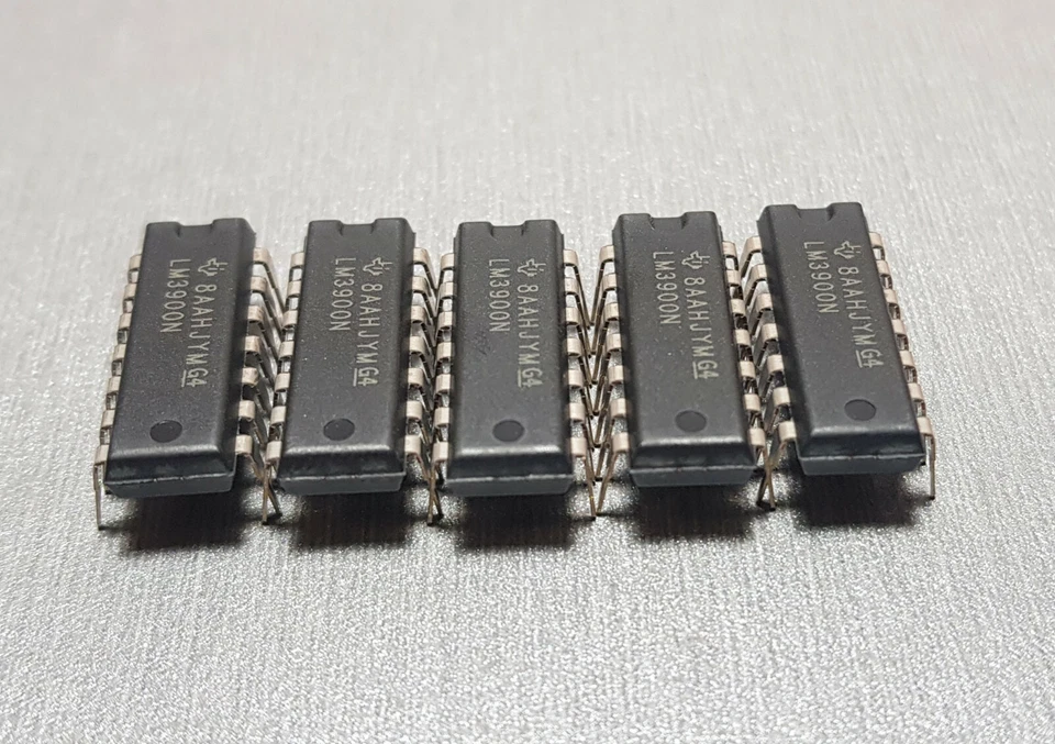 LM3900N IC OPAMP GP 2.5MHZ 14-DIP 5PCS - image 1 of 1