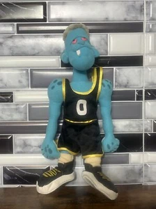Vintage Space Jam Plush Blanks 11” Blue Monstar 1996 Stuffed Toy Collectible - Picture 1 of 4