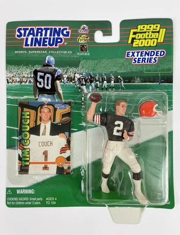Tim Couch Cleveland Browns Starting Lineup Action Figure NFL NIB NIP 1999-2000 Cover