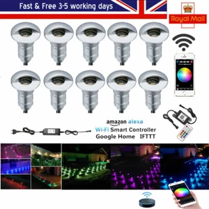 26MM WIFI LED RGB COLOUR CHANGING DECK/KITCHEN/DECKING/PLINTH LIGHTING /LIGHTS - Picture 1 of 15