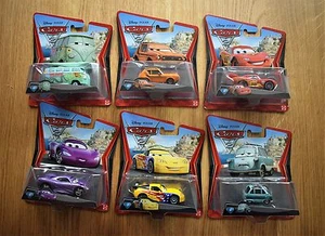 PELÍCULA DE COCHES DISNEY PIXAR FINN FILLMORE GRIMM HOLLEY SHIFTWELL PROFESOR Z JEFF - Imagen 1 de 6