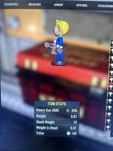 Fallout 76 Xbox Items! 1000 Big Guns Bobbleheads! - Picture 1 of 1